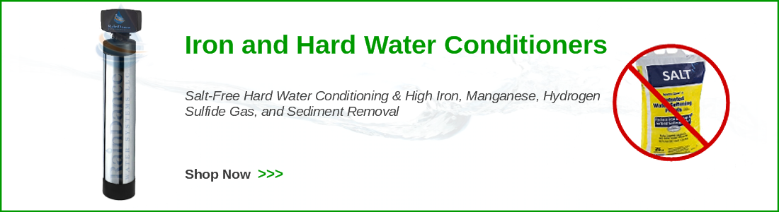 salt free well water filters